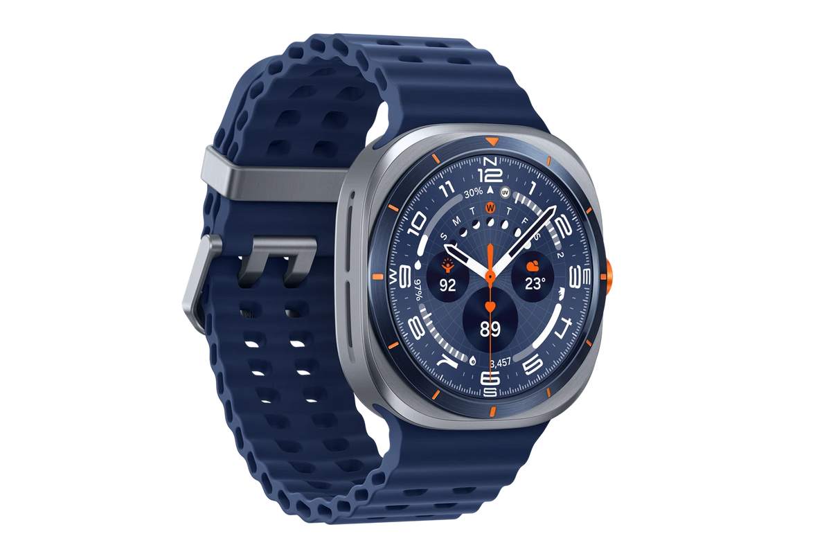 Watch Samsung Galaxy Watch Ultra L705 (2025) 47mm LTE Region West - Titanium Blue