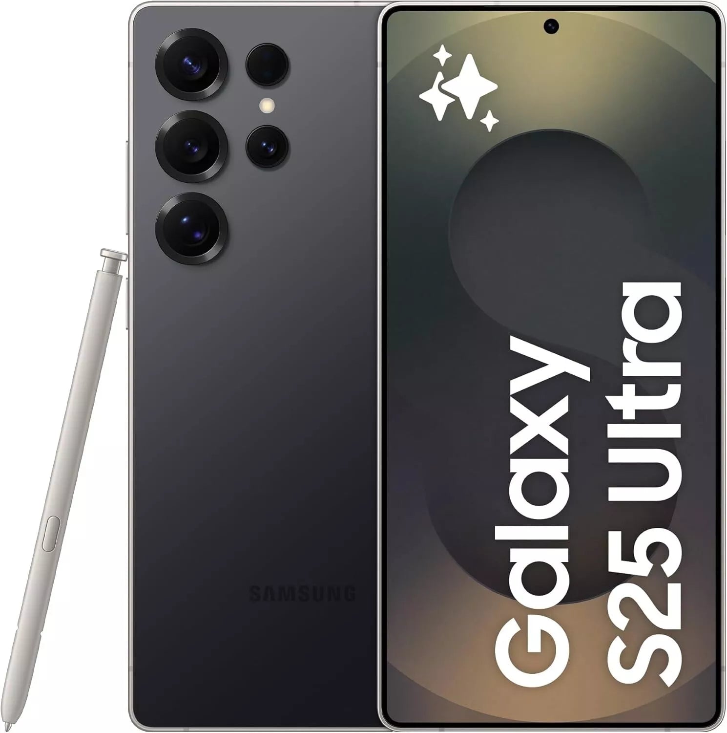 Samsung Galaxy S25 Ultra 12/256GB Titanium Black – Galaxy AI, S Pen, Camera 200MP