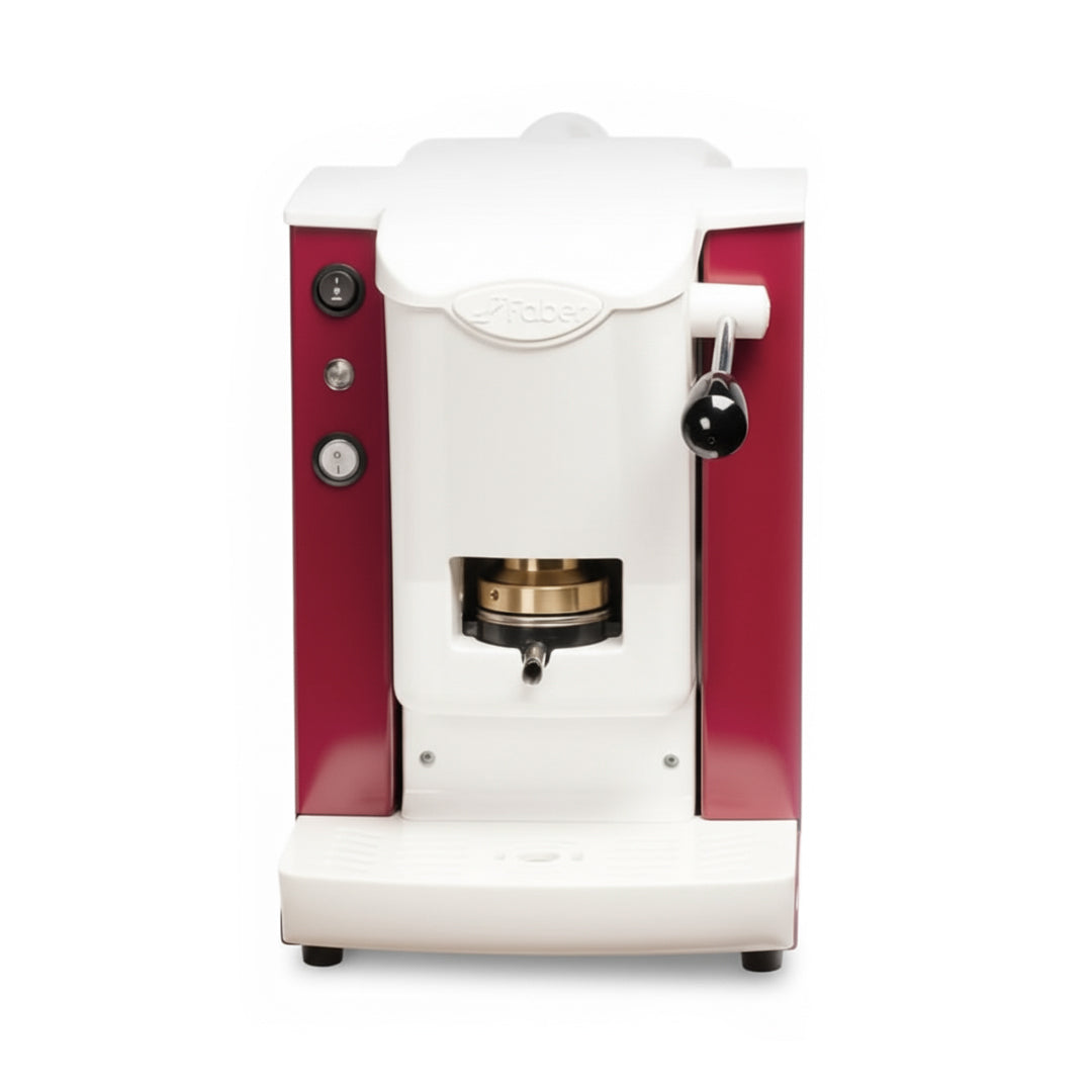 Macchina per caffè a cialde ESA 44 mm Faber Slot  Plast - Borgogna/Bianco