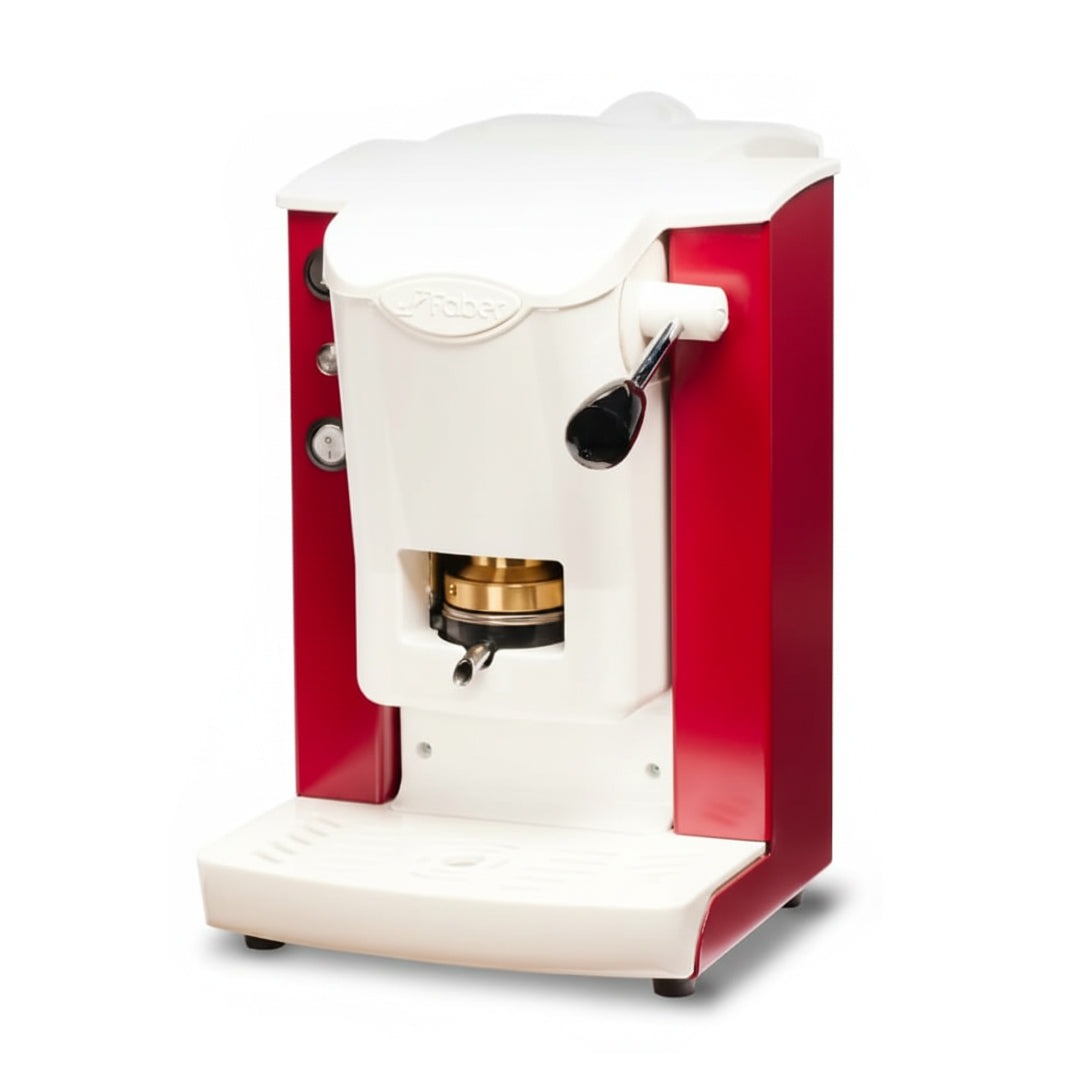 Macchina per caffè a cialde ESA 44 mm Faber Slot  Plast - Borgogna/Bianco